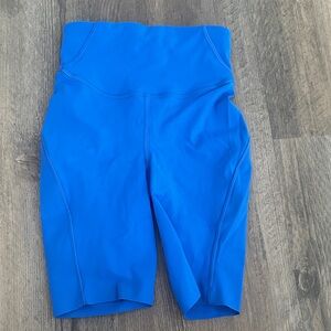 Lululemon Base Pace 7 in biker shorts